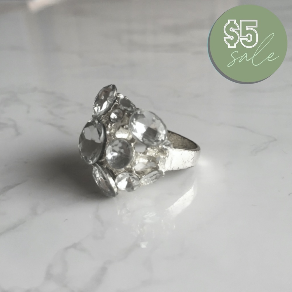Diamond Cluster Ring - Picture 3 of 8
